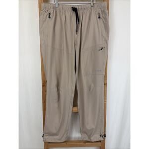 NWT Baleaf Khaki Zipper Pockets Adjustable Hem Activewear Pants #1449 Size 2X